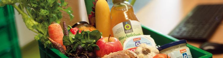 Biokiste gepackt