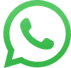 Grünes WhatsApp-Logo mit weißem Telefonhörer-Symbol in Sprechblase